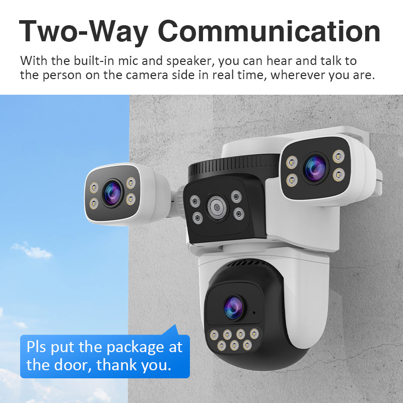 360° Smart Surveillance Camera with Human Tracking & Night Vision-CS621SR