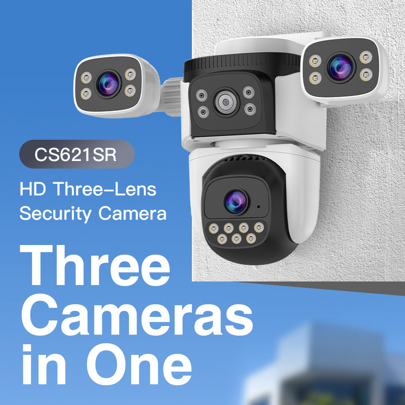 360° Smart Surveillance Camera with Human Tracking & Night Vision-CS621SR