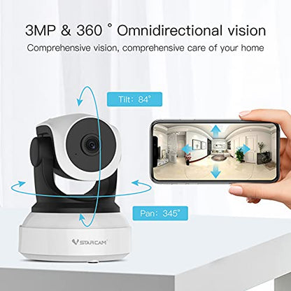 Smart Baby/Puppy Surveillance Camera For Home Security System| CS24 - VStarcam