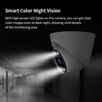 2MP 4G LTE Outdoor Wireless Security Camera with Smart AI Detection, Sound Alert, Color Night Vision, Waterproof | FG882-B