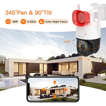 3MP WiFi Security Camera Outdoor/Home | CS666 - VStarcam