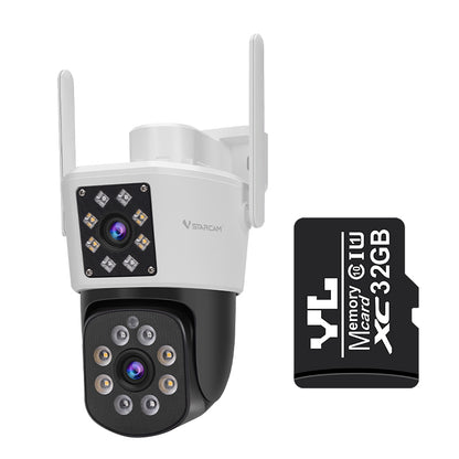5MP HD Image Dual Lens Security Camera Outdoor| C662DR - VStarcam