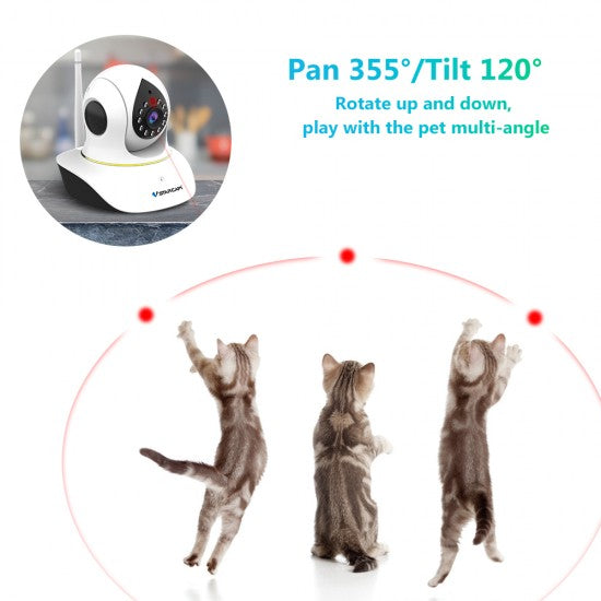 3MP HD Pet Camera Indoor with Cat Laser | C38S-P