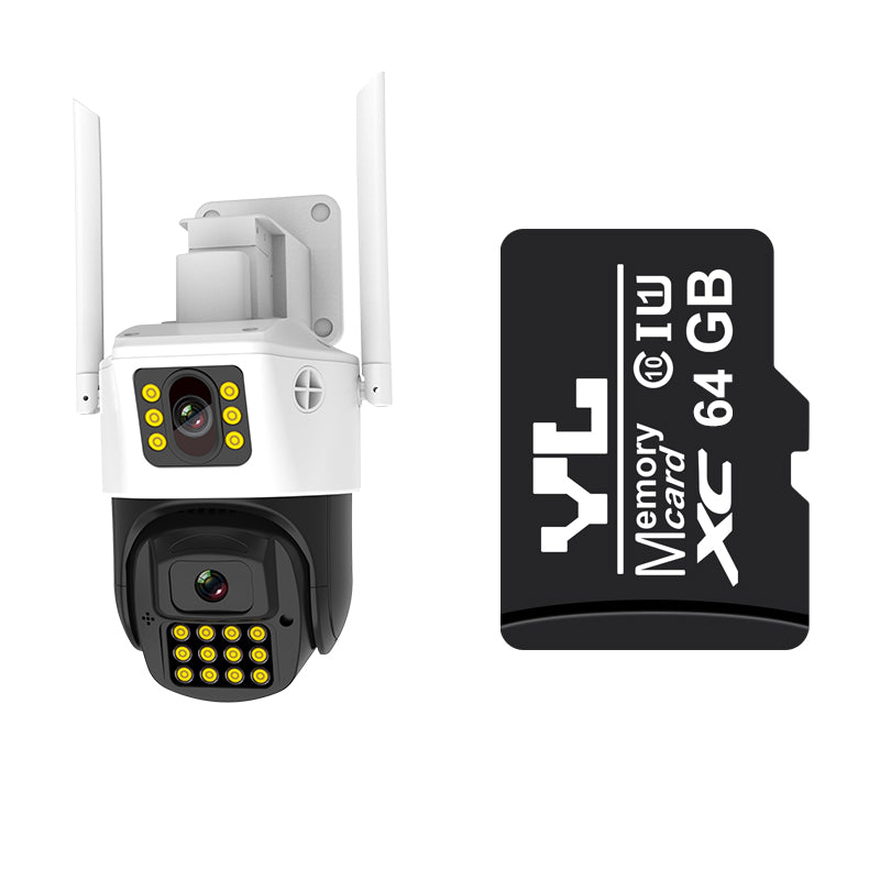 Dual-lens Outdoor Security Camera | CS663DR - VStarcam